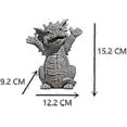 thumbnail image 2 of Meditation Dragon Garden Statue - Handmade Resin Statue - Decorative Statue For Garden, 2 of 4