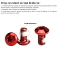 thumbnail image 2 of BIKE DISC BRAKE ROTOR BOLTS SCREWS T25 M5 12PCS RAINBOW TORX MTB ROAD G, 2 of 6