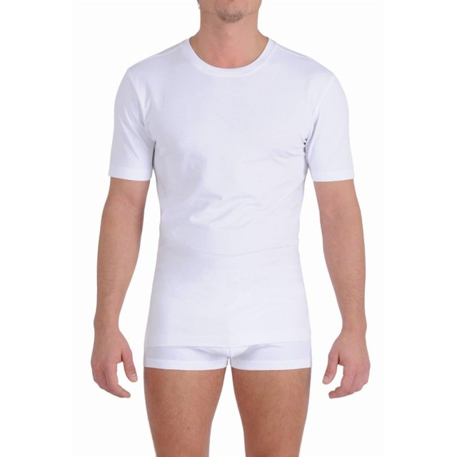 Ginch Gonch T-Shirt à Col Rond pour Homme Signature Series Blanc Taille TG