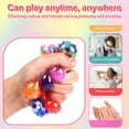 thumbnail image 5 of Mystery 1PC Water Beads Squeeze Stress Relief Ball, Soft Squishy Sensory Fidget Toy for Adults, Office Desk Anxiety Calming Squeeze Toy with Water Beads, 5 of 7