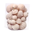 thumbnail image 4 of 35 bolas colgantes para decorar árboles de Navidad, multifunción, manualidades, regalos de fiesta, bolas de Navidad, adornos para cumpleaños Amarillo, 4 of 8