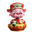 thumbnail image 2 of Traditional Chinese Figurine Statue Sculpture Good Luck Feng Shui Crafts for Housewarming Gift Desktop Bedroom Home Decor D BLESIY Estatua de estatuilla, 2 of 8