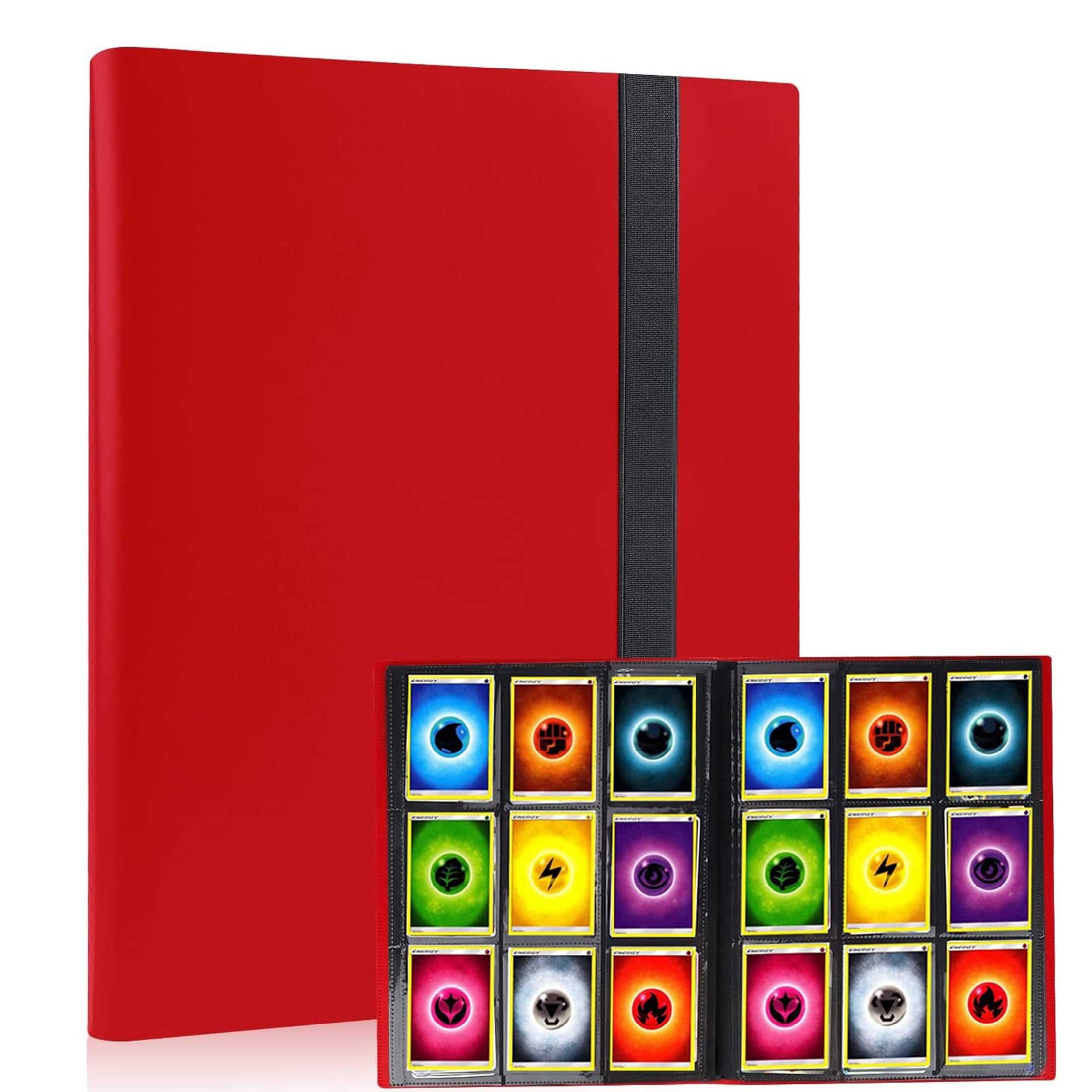 Zarlbol Binder 9 Pocket Trading Card Album Folder 360 Side Loading