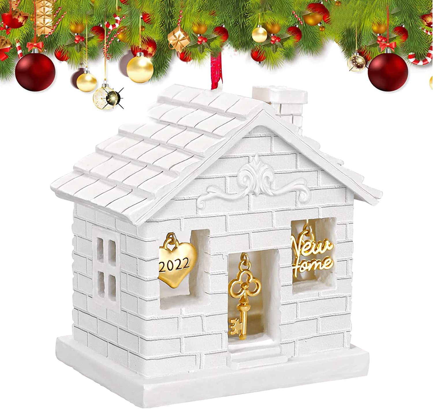 2022 New Home Christmas Ornament, Housewarming Gift, New Home Gifts for  Home Decor - House Warming Presents for New Home Funny, Housewarming Gifts/2022  New Home (3d) 