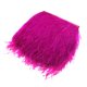 thumbnail image 5 of Flecos de plumas auténticas de 10-15 cm (4-6 pulgadas), 1 metro (1 yarda/1 metro), teñidos, para costura, manualidades y bricolaje. Rosa roja, 5 of 6