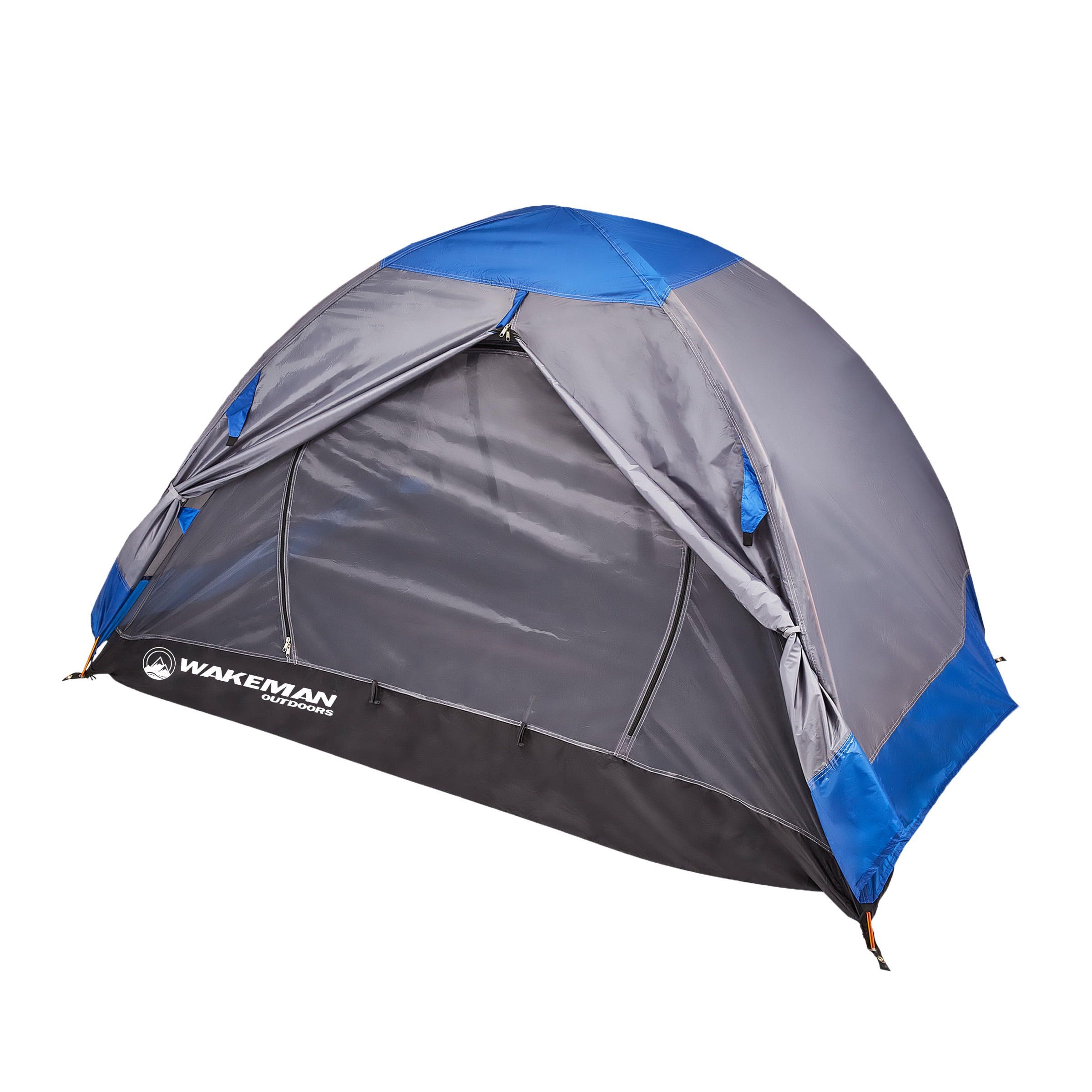 2 Person Double Layer Tent Camping or Festivals Blue 2 Man Fire Resistant NEW 