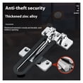 thumbnail image 4 of Hotel Bolt Buckle Door Clasp Anti-Theft Clasp Door Chain Anti-Theft Security Chain ,Easy to Use, 4 of 7