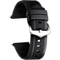 thumbnail image 1 of wonima11 Silicone Watch Bands 12mm-28mm Sizes Sport Replacement Rubber Watch Straps for Men Women 7 Color (White/Red/Black/Blue/Orange/Grey/Green), 1 of 1