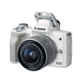 thumbnail image 4 of Canon EOS M50 Wi-Fi Digital ILC Camera + EF-M 15-45mm IS STM Lens (White), 4 of 7