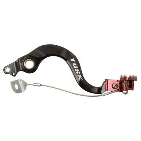 Aluminum Brake Pedal Red Tip For Honda