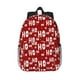 thumbnail image 1 of Disketp Ho-Ho-Ho Mochila Escolar de 15 Pulgadas, Mochila Ligera para Estudiantes, Viajes y Trabajo, Cómoda y Resistente para el Uso Diario, 1 of 6