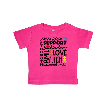 

Inktastic Autism Awareness Love Friendship Support Gift Baby Boy or Baby Girl T-Shirt