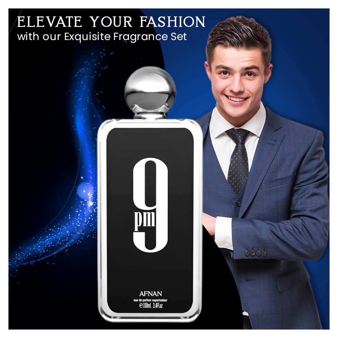 Amazon.com : Afnan 9 PM Luxury Perfume Gift Set – Eau De