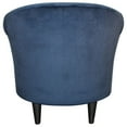 thumbnail image 3 of Newport Club Chair - Microfiber Navy Blue, 3 of 5