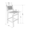 thumbnail image 2 of South Shore Balka, Bohemian Harmony Chair, Bar Black, 2 of 12