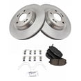 thumbnail image 2 of TRQ Front Brake Rotors Ceramic Brake Pads Fits Select 17-18 Kia Soul 18-20 Hyundai Kona, 2 of 6