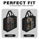 thumbnail image 4 of Bolsa de Almacenamiento Portátil para Granizados Fs301 | Correa de Hombro Ajustable | Caja de Transporte para Viajes y Exteriores | Bolsillo de Malla | Protección Contra Golpes | Negra 44 X 26 X 10 C, 4 of 7