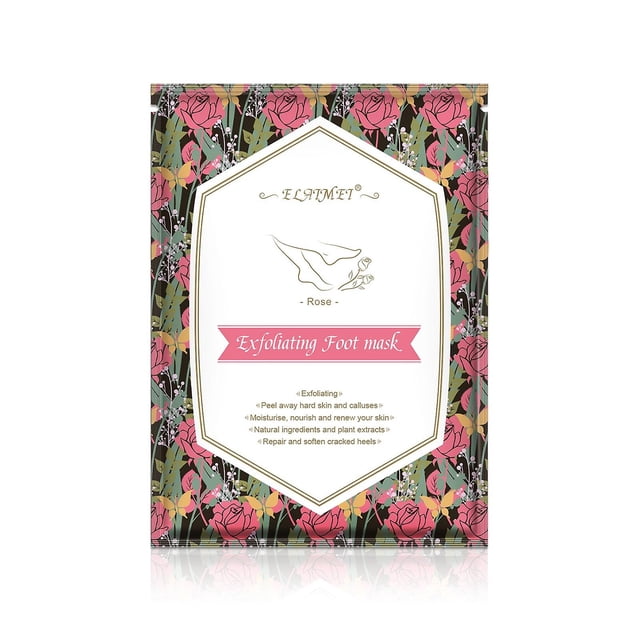 Mascarilla exfoliante para pies HUOGUO, eliminadora de callos ásperos, piel muerta, 36 g