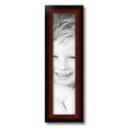 thumbnail image 2 of ArtToFrames 5" x 21" Matte mahogany Diploma Picture Frame, 5x21 inch Brown Wood Poster Frame (WOM-5108), 2 of 7