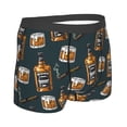 thumbnail image 2 of KLL Cigar Men's Cotton Boxer Briefs Underwear-Small, 2 of 8