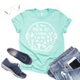 thumbnail image 3 of You've Got A Friend in Me T-Shirt for Women Men Unisex Funny Letter Print Shirt Cute Graphic Short Sleeve Tees Tops (Mint-Medium), 3 of 7