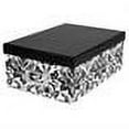 thumbnail image 2 of Pioneer Photo Albums Photo Storage Box (Black/White Damask), 2 of 3