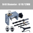 thumbnail image 2 of Liquidation & Promo, 8mm Rebounder Punch Tool, Adjustable Strike Aid, Heavy-Duty Steel Construction, Precision Hole Maker, for Woodworking, Craftsmanship, DIY Projects, Industrial Quality Soulcaz, 2 of 6