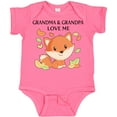 thumbnail image 3 of Inktastic Grandma and Grandpa Love Me Little Fox Boys or Girls Baby Bodysuit, 3 of 5
