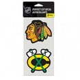 thumbnail image 1 of Ensemble de 2 Autocollants Découpés Chicago Blackhawks, 1 of 1
