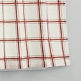 thumbnail image 4 of (2 pack) Mainstays Printed Tiers and Valance Set, 3-Piece, Red, 56" W x 36" L, Indoor Curtain, Adult, 4 of 6