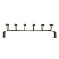 thumbnail image 3 of Spectrum Diversified Windsor over The Door 6-Double Hook Rack, Bronze, 63324, 3 of 7
