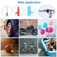 thumbnail image 6 of Portable Air Compressor Tire Inflator TeqHome 150 PSI 120W Max Power 12V DC 2-Way Power Supply Tire Pump with Digital Display Inflatable Nozzle Needle Fuse for Bikes Cars Motorcycles Balls, 6 of 9