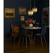 Avec Cerise Collection Luxe Brushed Gold Pendant Light