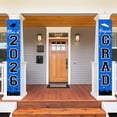 thumbnail image 3 of 2026 Graduation Banners Decorations, Graduation Banner Graduation Party Supplies Class of 2026, Hanging Congratulations/Congrats Grad Banner for Door and Porch, Party Decor - Blue, 3 of 14