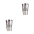 thumbnail image 4 of Yuarrent Taza de Camping de acero inoxidable de 350ml/500ml, taza para Bar en casa, senderismo al aire libre, taza portátil para beber té, café y No.04 2piezas Yuarrent CBP071220, 4 of 5