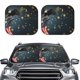 thumbnail image 2 of Balery North American Bald Eagle Parasol para parabrisas de coche de 2 piezas | Parasol plegable para parabrisas delantero de coche para la mayoría de sedanes-Small, 2 of 6