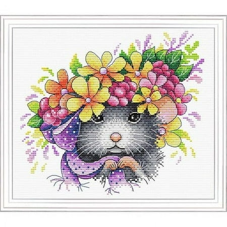UPC: 4627128736855 | Artibalta Field Fashionista Counted Cross-Stitch Kit