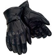 Tourmaster Deerskin Summer Gloves Black Lg TOURMASTER83-077