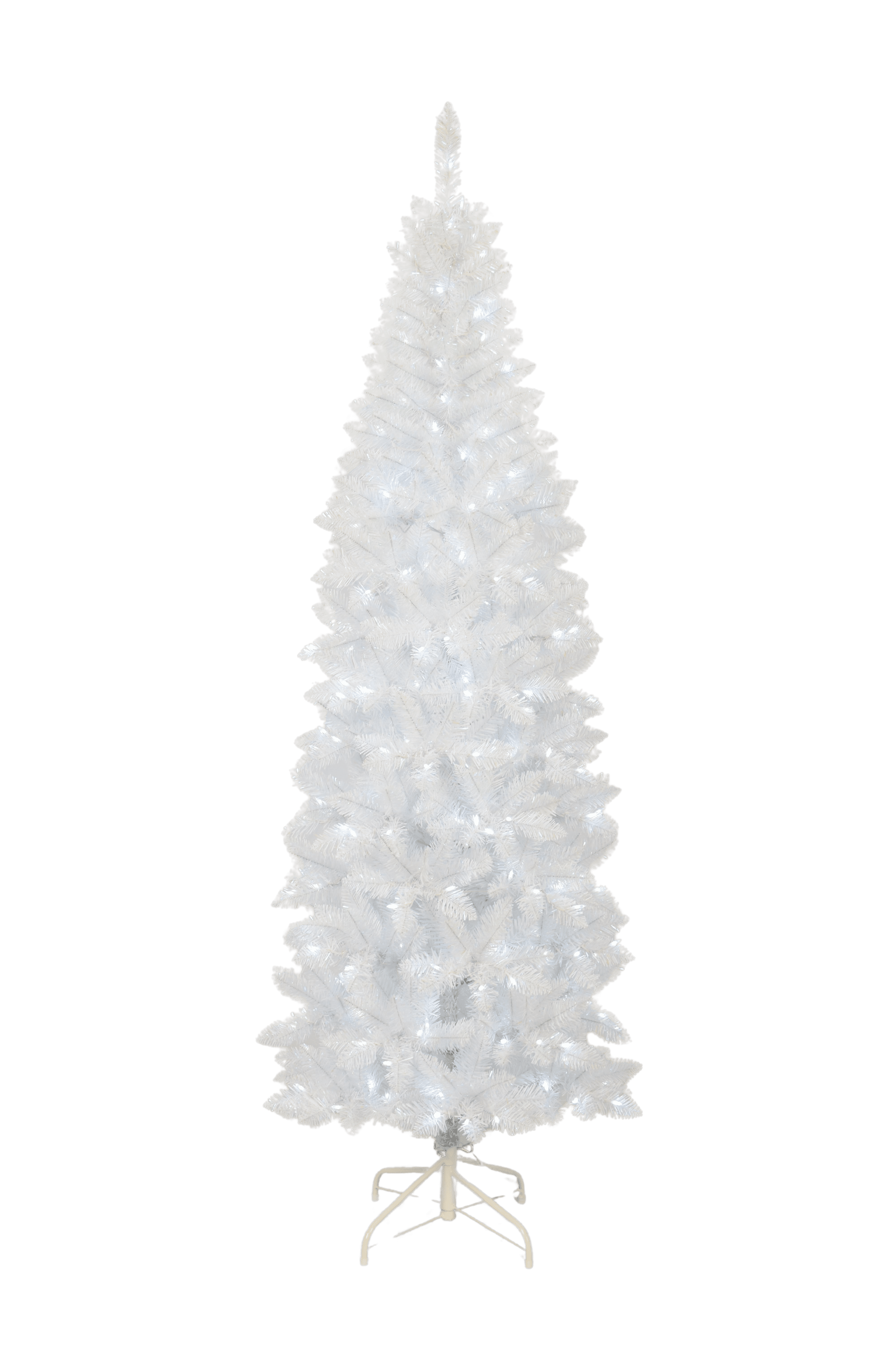 Christmas Tree Iridescent White Color Change 7ft - Walmart