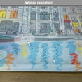 thumbnail image 6 of Ambesonne Christmas Place Mats Set of 4, Amsterdam Canal Xmas, Standard Size, Multicolor, 6 of 6