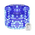 thumbnail image 1 of Wosthever USB LED Home Office Garden impermeable control remoto temporizador lámpara cadena 5m 50LEDs azul Iluminación navideña azul 5m, 1 of 6