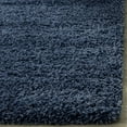 thumbnail image 5 of SAFAVIEH California Plush Solid Shag Area Rug, Navy, 4' x 6', 5 of 13