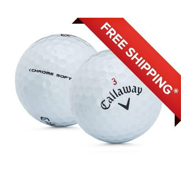 2 Douzaines de Balles de Golf Callaway Chrome Soft Mint