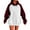 Coffee, variant on Hoodie for Women Patchwork Long Sleeve Warm with Pocket Athletic Hooded Pullover Sweatshirt