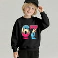 thumbnail image 3 of Tiijoy Toddler Girls Sweatshirt -Lined Comfy Crew Neck Shirt Pullover, Sizes 2-3T, 3 of 5