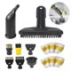 thumbnail image 1 of Steam Cleaner Accessory Kit - 10-Piece Set with Nozzles and Brushes for Multi-Surface Cleaning, 1 of 5