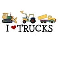 thumbnail image 3 of CafePress - I Love Trucks Toddler T Shirt - Cute Toddler T-Shirt, 100% Cotton, 3 of 4