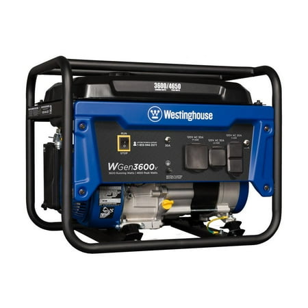 Westinghouse WGen3600v Gas Powered Portable (Best Prices On Portable Generators)