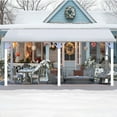 thumbnail image 3 of AECOJOY 8' x 16' Hardtop Gazebo Outdoor Aluminum Pergola ​For Garden, Patio, Backyard-​White, 3 of 10