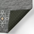 thumbnail image 5 of Addison Rugs Indoor/ Outdoor Addison Yuma Southwest Motif Washable Area Rug 3' x 5' - Gray, 5 of 9